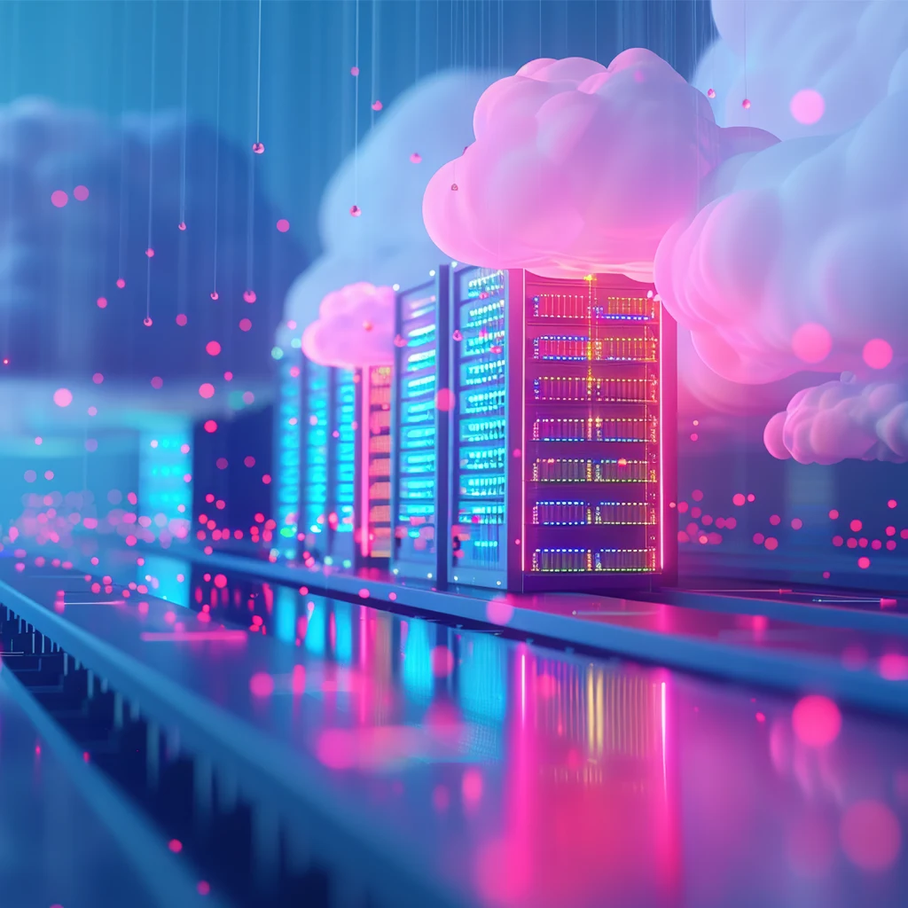 IT equipment with clouds