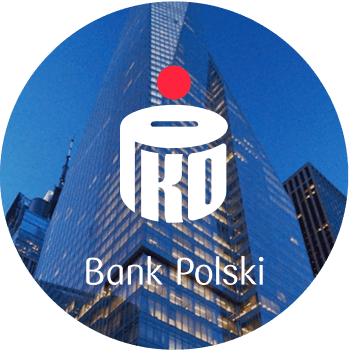 PKO logo with background