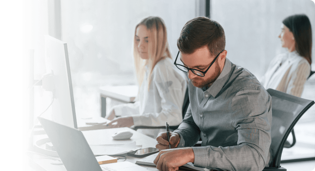 team working together