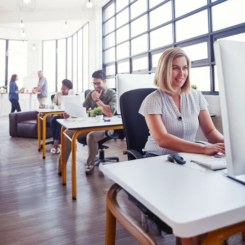 Software team working on legacy app modernization project