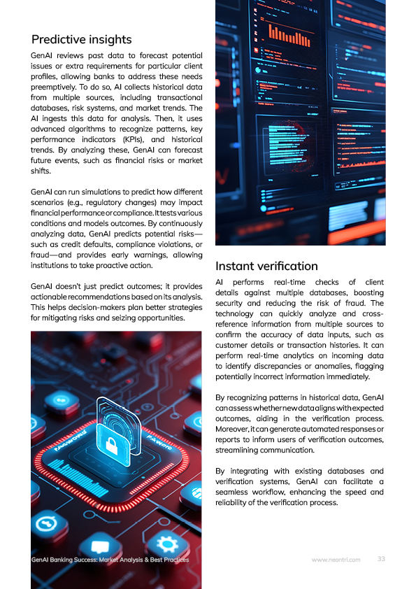 predictive insights GenAI ebook page