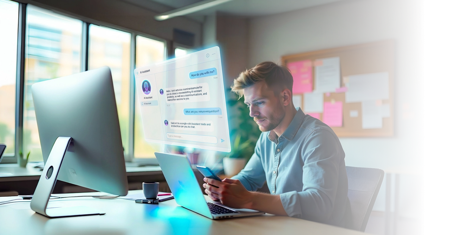 A developer building an AI chatbot