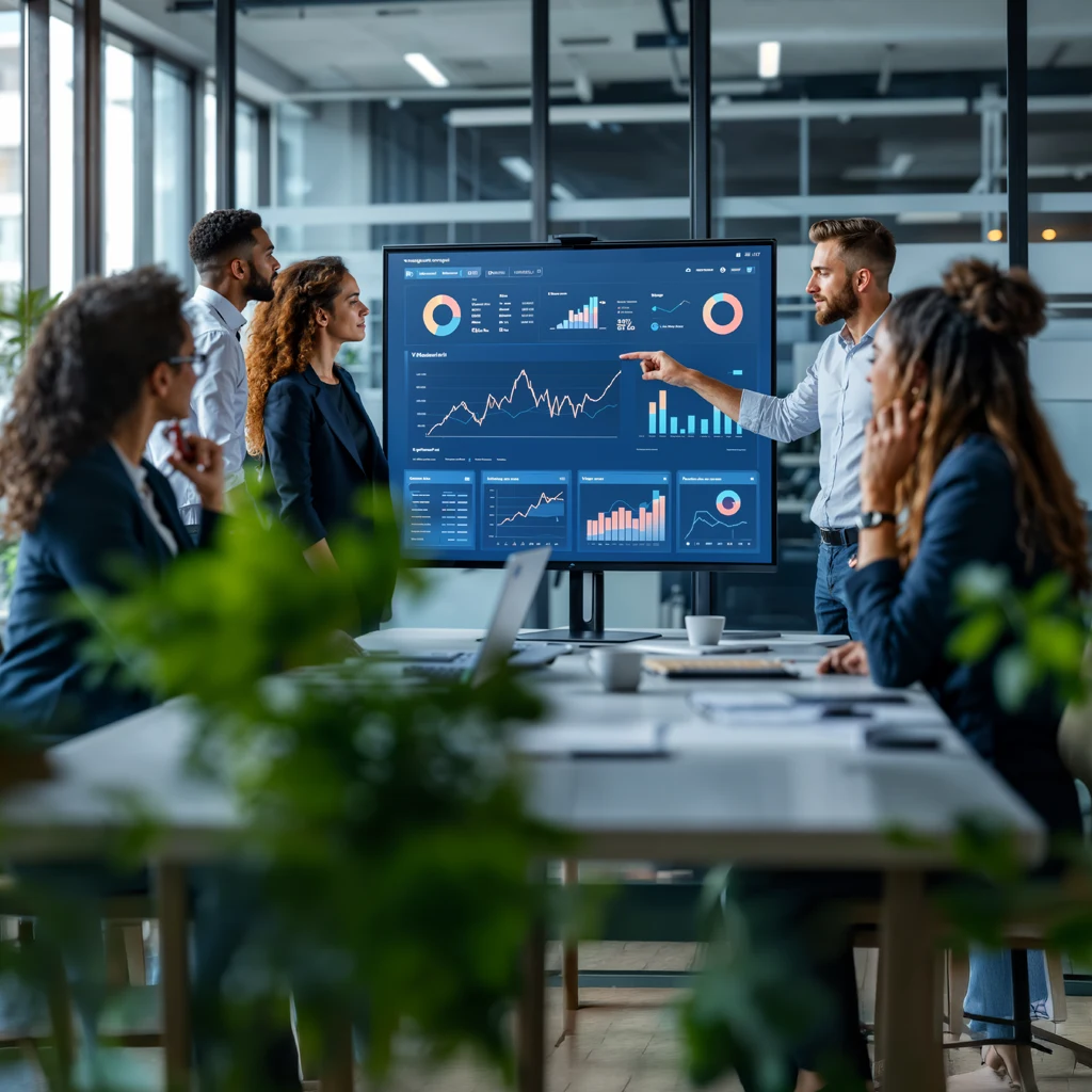 Developers working on software prototype